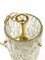 Glass Tube & Brass Pendant Lamp from Kalmar, Austria, 1950s 8