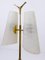Mid-Century Brass Floor Lamp by Rupert Nikoll, Austria, 1950s 7