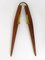 Mid-Century Teak and Brass Nutcracker by Poul Knudsen, Denmark, 1950s, Image 3