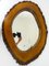 Modernist Walnut Wall Mirror, Austria, 1950s, Image 5