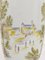 Jarrón alemán Mid-Century grande de porcelana pintado a mano atribuido a Hutschenreuther, años 50, Imagen 6