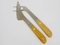 Cuchillo y tenedor Mid-Century atribuidos a Amboss Austria, años 60. Juego de 2, Imagen 10