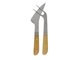 Cuchillo y tenedor Mid-Century atribuidos a Amboss Austria, años 60. Juego de 2, Imagen 1