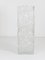Modernist Square Ice Glass Vase from Peill & Putzler, Germany, 1970s, Image 3