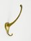 Art Nouveau Brass Wall Hook by Adolf Loos for Werkstaette Hagenauer, Austria, 1910s 3