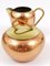 Austrian Copper and Brass Milk Creamer and Sugar Bowl with Lid, 1950s, Set of 2, Image 6