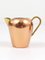 Austrian Copper and Brass Milk Creamer and Sugar Bowl with Lid, 1950s, Set of 2, Image 3