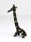 Brass Giraffe Figurine by Walter Bosse for Hertha Baller, Austria, 1950s 7