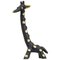 Brass Giraffe Figurine by Walter Bosse for Hertha Baller, Austria, 1950s, Image 1