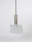 Frosted Ice Glass Panel Pendant Lamp attributed to J. T. Kalmar for Kalmar, Austria, 1960s, Image 7