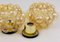 Bubble Glass Wall Lamps Sconces by Helena Tynell, 1960s, Set of 2 7