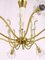 Viennese Brass & Crystal Chandelier attributed to Emil Stejnar for Rupert Nikoll, 1950s, Image 9
