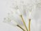 Appliques Flower attribuées à Emil Stejnar pour Rupert Nikoll, Vienne, 1950s, Set de 2 5