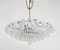 Chandelier with Diamond-Shaped Crystals from Bakalowits & Söhne, Austria, 1950s 5
