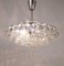 Chandelier with Diamond-Shaped Crystals from Bakalowits & Söhne, Austria, 1950s, Image 3