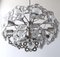 Chandelier with Large Faceted Crystals by Lobmeyr, Austria, 1960s 3