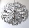 Chandelier with Large Faceted Crystals by Lobmeyr, Austria, 1960s, Image 3