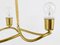 Mid-Century Brass Chandelier attributed to Oswald Haerdtl, Austria, 1950s 8