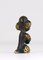 Brass Poodle Lucky Charm Figurine by Walter Bosse for Hertha Baller, Austria, 1950s, Image 3