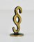 Brass Paragraph Lawyer Sculpture by Walter Bosse for Hertha Baller, Austria, 1950s 3