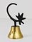 Brass Rooster Dinner Bell attributed to Walter Bosse for Hertha Baller, Austria, 1950 6