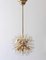 Gold-Plated Blowball Sputnik Pendant Light attributed by Emil Stejnar, 1970s, Image 2