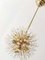 Gold-Plated Blowball Sputnik Pendant Light attributed by Emil Stejnar, 1970s, Image 7