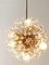 Gold-Plated Blowball Sputnik Pendant Light attributed by Emil Stejnar, 1970s, Image 9