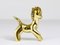 Figurine Cheval Mid-Century en Laiton par Walter Bosse pour Hertha Baller, Autriche, 1950s 7