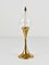 Mid-Century Brass Oil Lamp Candleholder by Freddie Andersen, Denmark, 1970s 4