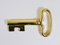 Large Brass Key Cork Screw or Bottle Opener attributed to Carl Auböck, Austria, 1950s 3