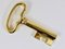 Large Brass Key Cork Screw or Bottle Opener attributed to Carl Auböck, Austria, 1950s 4