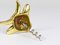 Brass Cow Cork Screw Bottle Opener by Walter Bosse for Hertha Baller, Austria, 1950s, Image 6