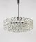 Large Round Chandelier with Diamond-Shaped Crystals from Bakalowits & Söhne, Austria, 1950s, Image 4