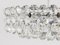 Grand Lustre Rond avec Cristaux en Forme de Diamant de Bakalowits & Söhne, Autriche, 1950s 8