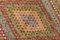 Vintage Anatolian Pastel Kilim Rug 5