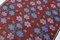Vintage Kelim Teppich aus Wolle mit Blumenmuster 4