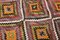 Vintage Wool Geometric Kilim Rug 4