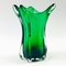 Large Mid-Century Labelled Chambord Murano Glass Vase from Fratelli Toso, Italy, 1940s 1