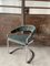 Mid-Century Italian Modern Dining Chairs in Velvet & Chrome by Giotto Stoppino, 1970s, Set of 4, Image 12