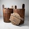 Antique Wooden Buckets, Japan, 1920s, Set of 2 12