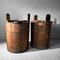 Antique Wooden Buckets, Japan, 1920s, Set of 2, Image 4