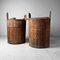 Antique Wooden Buckets, Japan, 1920s, Set of 2 8