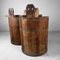 Antique Wooden Buckets, Japan, 1920s, Set of 2 3