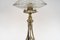 Art Deco Alpaca Table Lamp with Cut Glass Shade Vienna, 1920s, Image 2