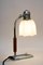 Lámpara de mesa giratoria Art Déco de cromo, Viena, años 20, Imagen 13