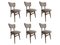 Cream Bouclé Dining Chairs, Europe, 1960s, Set of 6 1