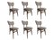 Cream Bouclé Dining Chairs, Europe, 1960s, Set of 6, Image 1