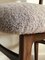 Cream Bouclé Dining Chairs, Europe, 1960s, Set of 6, Image 2