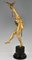 Claire Jeanne Roberte Colinet, Art Deco Nude with Parrots, 1925, Bronze on Marble Base 5